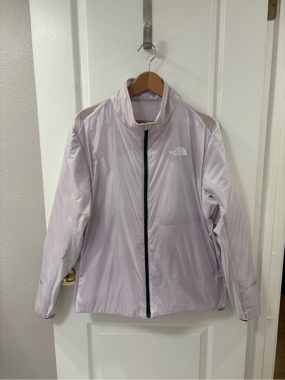The North Face Winter Warm Lavender Fog Lightweight Packable Windbreaker Jacket